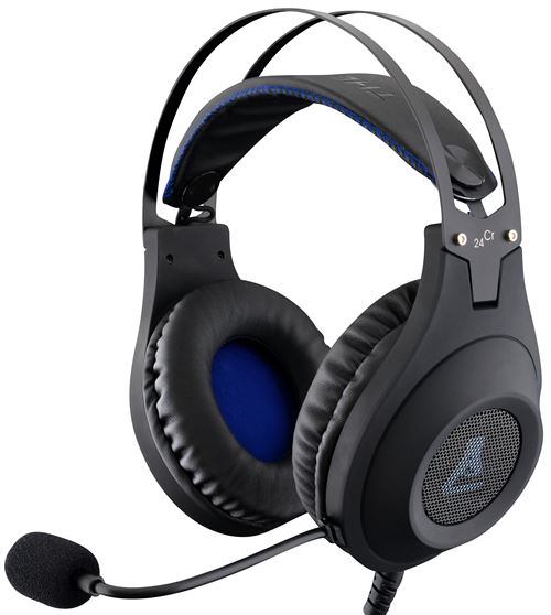 Gaming Headset De G-Lab Korp Chromium zwart