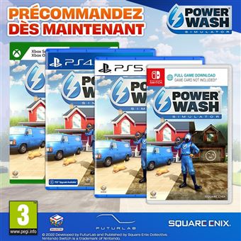 PowerWash Simulator Code In A Box Nintendo Switch