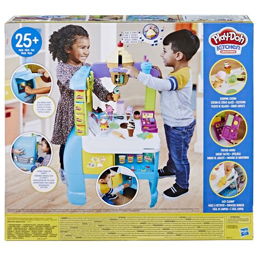 Play-Doh Kitchen Creations Camion de glace géant Règles du jeu - Hasbro Play-Doh Kitchen Creations Camion de glace géant Règles du jeu - Hasbro