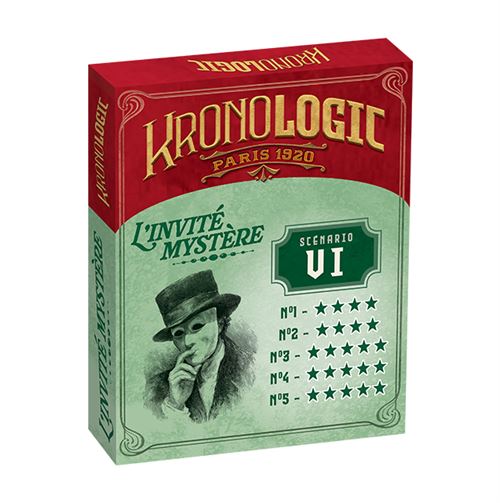 Jeu d'enquête Origames Kronologic Paris 1920 L'Invité Mystère - Origames