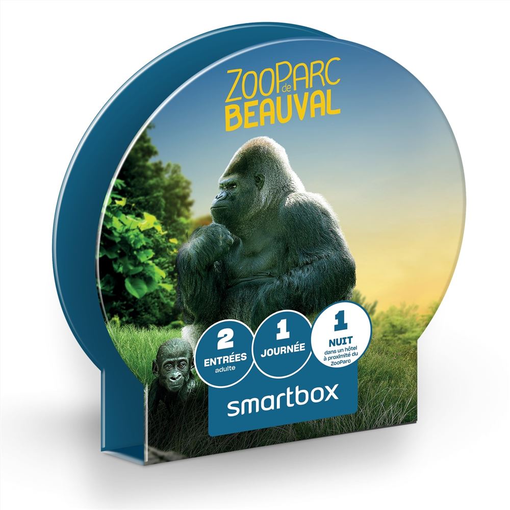 Smartbox - Coffret Cadeau - Journée au ZooParc de Beauval en Famille en 2023 - idée Cadeau Smartbox - Coffret Cadeau - Journée au ZooParc de Beauval en Famille en 2023 - idée Cadeau