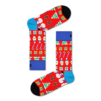 Chaussettes hautes et mi-bas Happy Socks All I want for Xmas Taille 36-40
