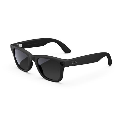 Lunettes Connectées Ray-Ban Meta Wayfarer Noir Mat Et Graphite Polarisé