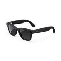Lunettes connectées IA Meta Ray-Ban Wayfarer (Gen 1) Monture Noir mat taille standard