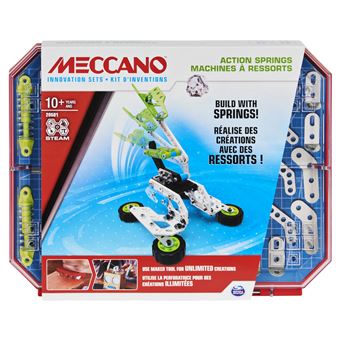 Kit d inventions Meccano Ressorts Set 4 Autres jeux de construction Achat prix fnac