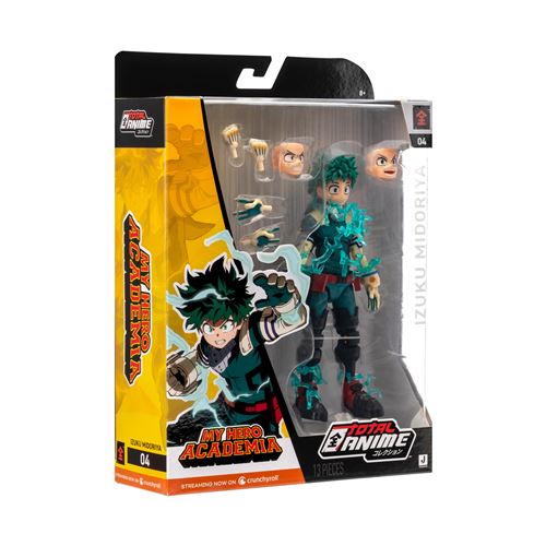 My Hero Academia - Izuku Midoriya - figurine Total Anime - Jazwares - Prix & Rareté My Hero Academia - Izuku Midoriya - figurine Total Anime - Jazwares - Prix & Rareté