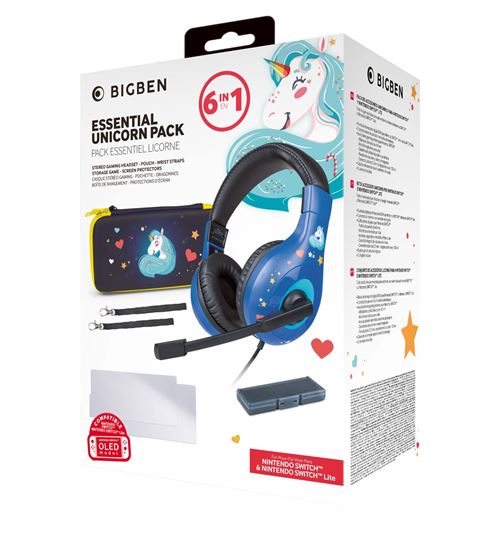 Pack d’accessoire licorne Nacon pour Nintendo Switch État correct - Nacon reconditionné disponible sur Fnac