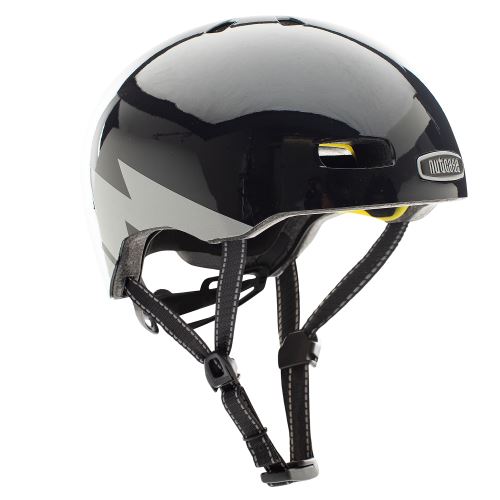 Nutcase Street Darth Lightnin' reflecterende helm maat S zwart en grijs
