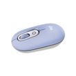 Souris sans fil Logitech Pop Mouse avec émojis personnalisables Bluetooth Lilas