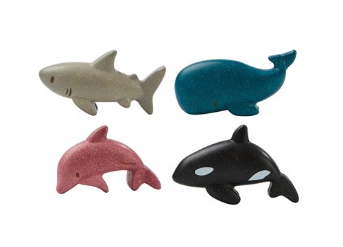 Figurines Plantoys 4 Animaux de la mer