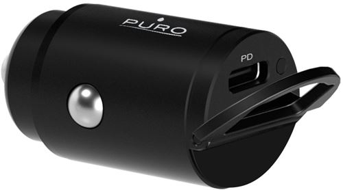 Adaptateur allume-cigare Puro USB-C 20W Noir