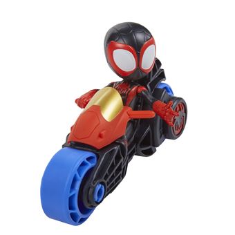 Figurine avec moto Spidey And His Amazing Friends Miles