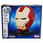 Puzzle 3D 4D Build Casque Iron Man Marvel