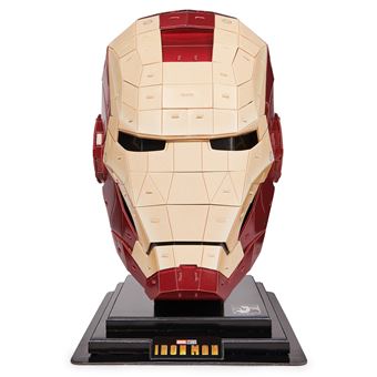 Puzzle 3D 4D Build Casque Iron Man Marvel