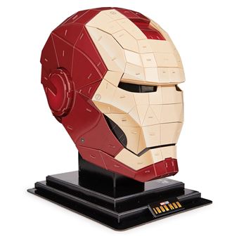 Puzzle 3D 4D Build Casque Iron Man Marvel