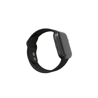 Apple Watch Series 6 GPS, 44mm boîtier aluminium noir avec Bracelet Sport Noir Reconditionné par Renewd