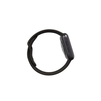 Apple Watch Series 6 GPS, 44mm boîtier aluminium noir avec Bracelet Sport Noir Reconditionné par Renewd