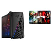 PC Gaming Asus ROG Strix GA35 GA35DX-FR167T AMD Ryzen 7 32 Go RAM 1 To SSD Noir étoile + 1 mois d'abonnement Xbox Game Pass