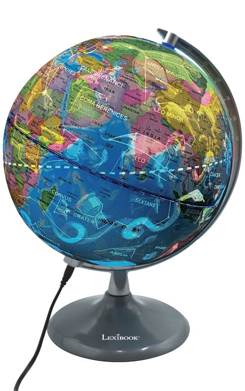 Jeu scientifique Lexibook Globe Jour et Lumineux