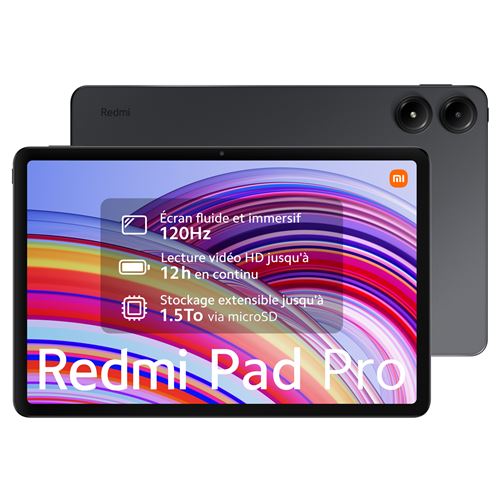 Tablette Tactile Xiaomi Redmi Pad Pro 12.1 128 Go Gris