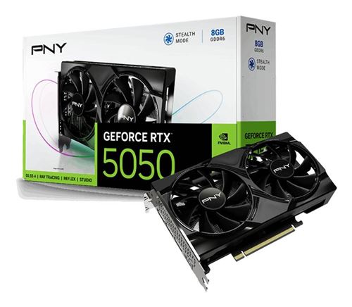 PNY Carte graphique NVIDIA Blackwell VCG50508DFXPB1 GeForce RTX™ 5050 8 Go DDR6 - vue 10