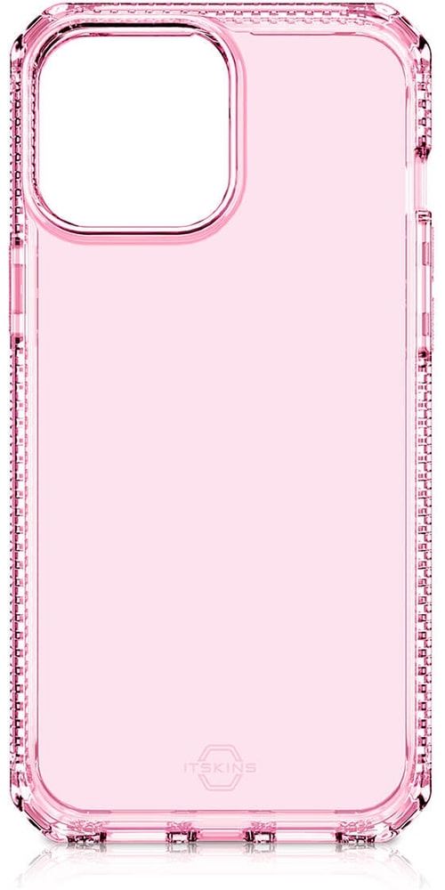 Coque renforcée pour iPhone 13 Pro Itskins Spectrum Clear Rose