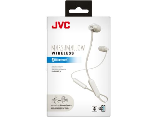 Ecouteurs Bluetooth JVC HA FX35BT WE Blanc Ecouteurs Ecouteurs Bluetooth JVC HA FX35BT WE Blanc Ecouteurs