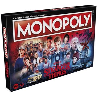 Jeu classique Hasbro Monopoly Stranger Things