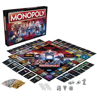 Jeu classique Hasbro Monopoly Stranger Things