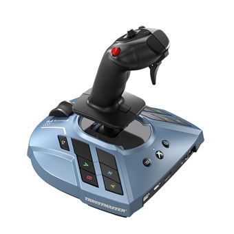 Joystick Guillemot Thrustmaster TCA Sidestick X Airbus Edition pour Xbox Series X/S et PC Bleu grisé et noir