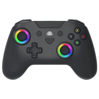 Manette sans fil Subsonic Led Controller Bluetooth pour Nintendo Switch Noir