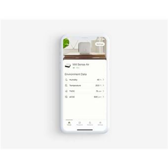 Mill Sense moniteur de qualite de l''air interieur intelligent