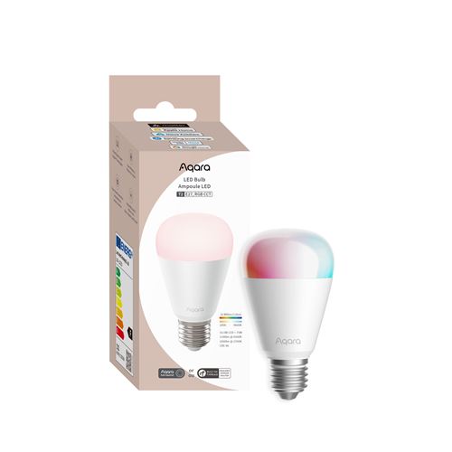 Ampoule connectée LED intelligente Aqara T2 RGB CCT E27 Blanc