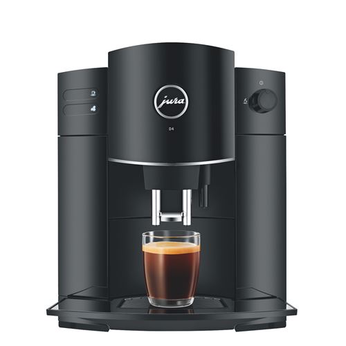 Jura D4 Platine Pianoblack Expresso met Molen Zwart