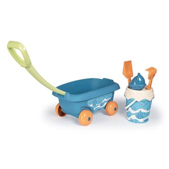 Chariot de plage Smoby green Garni et accessoires