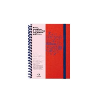 Carnet de Recettes Corail