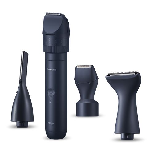 Kit Tondeuse Panasonic Multishape Pour Cheveux, Barbe Et Visage Noir