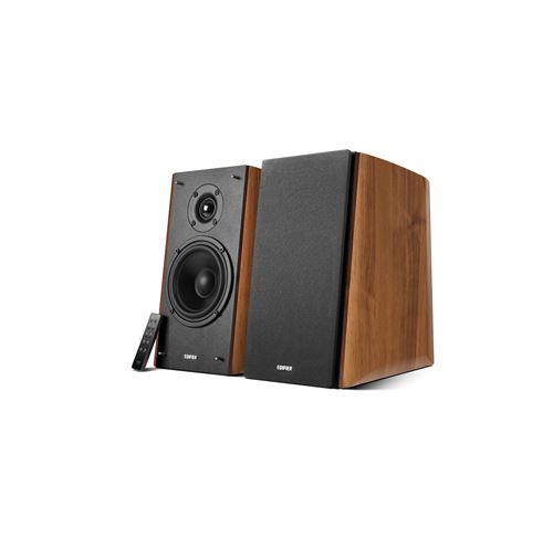 Enceintes Connectées Hi-Fi Edifier R2000DB Chêne – 120 W, Bluetooth, Optique