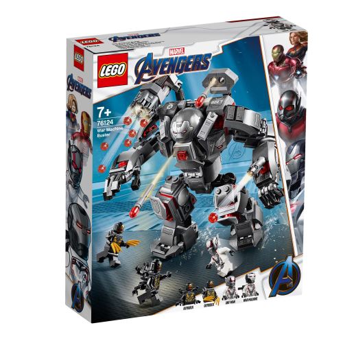 Lego® Marvel Super Heroes™ L'Armure De War Machine Jeu De Construction, 7 Ans Et Plus, 362 Pièces 76124