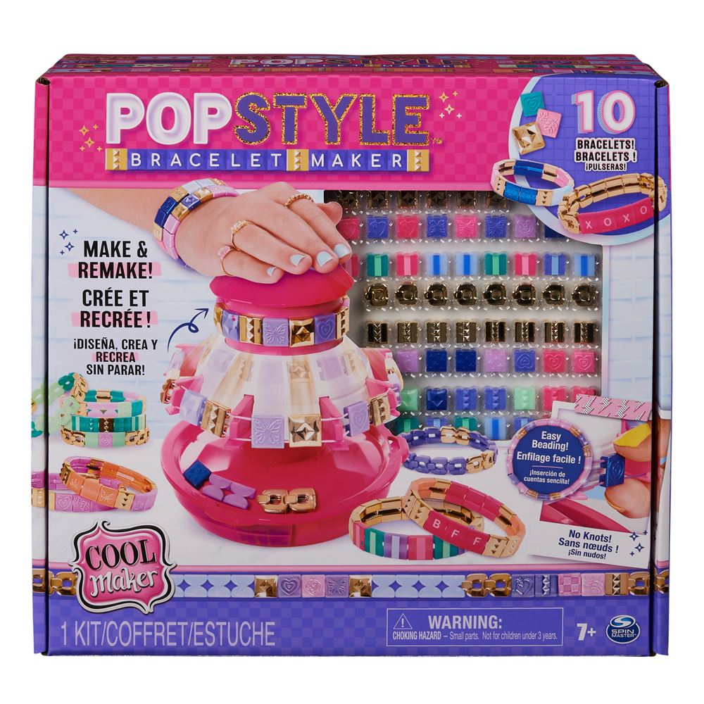 Création perle et bijou Cool Maker Pop Style Machine à bracelets - Création  perle et bijou