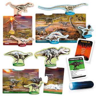 Jeu découverte Headu Dinosaures aux Rayons