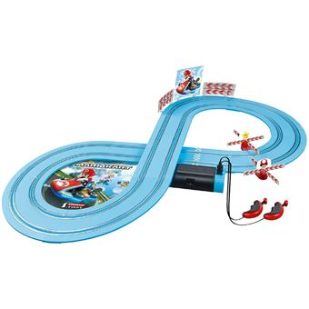 Circuit Carrera First Nintendo Mario Kart avec piste et voitures