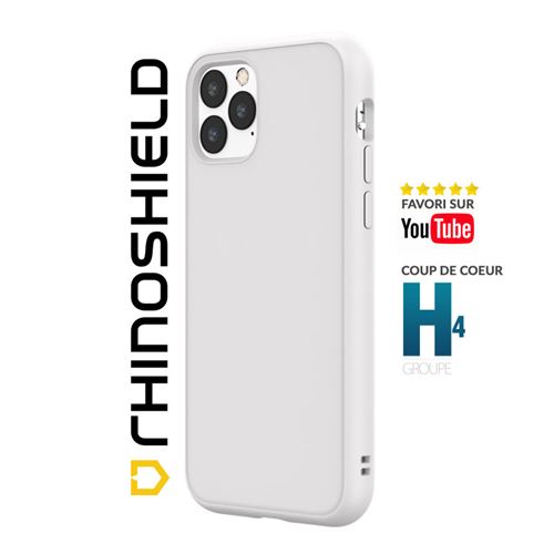 Coque Solid Suit Rhinoshield Blanc pour iPhone 13 Pro