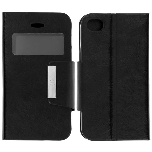 Housse Fenêtre Noir Apple iPhone 4 et 4s