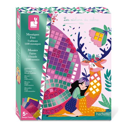Kit Créatif Janod J07960janod – Mosaïques Fées - vue 1