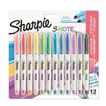 Blister de 12 marqueurs Sharpie S-Note