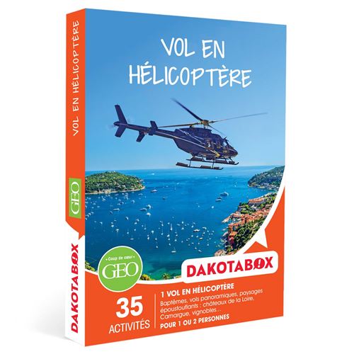 Coffret cadeau Smartbox Vol en Hélicoptère