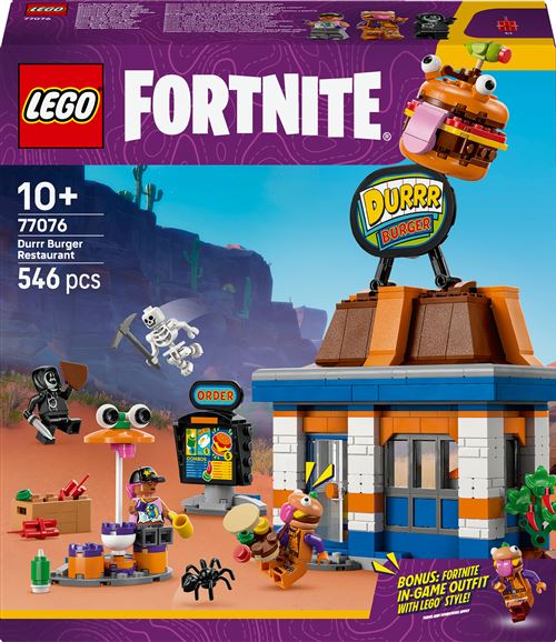 LEGO® Fortnite® 77076 Le restaurant Durrr Burger