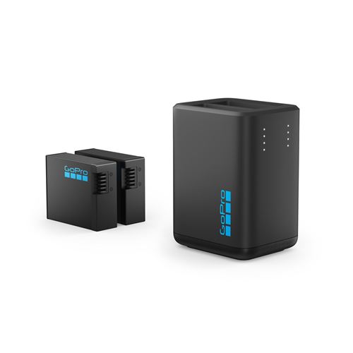 Chargeur de Batterie Double GoPro AEDBD-201-EU + 2 Batteries Enduro HERO13 – Accessoire Caméra Sport - vue 3