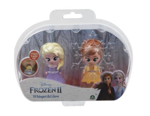 Set de 2 Figurines lumineuses Disney Frozen La Reine des Neiges 2 Elsa et Anna